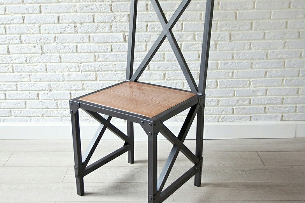 Как создаются стулья из металла?